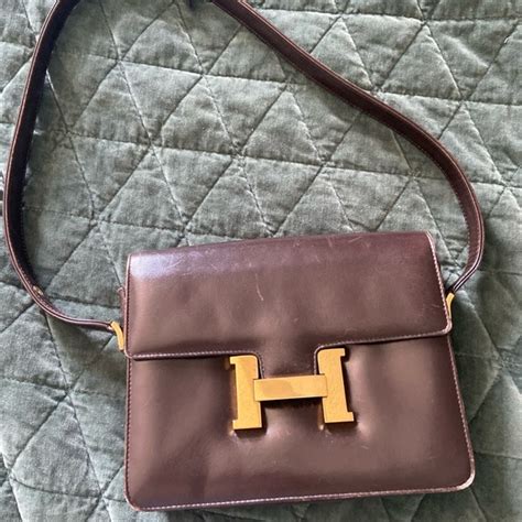 vintage hermes dust bag|authentic hermes handbag.